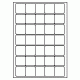 455 - Label Size 38mm x 38mm - 35 labels per sheet